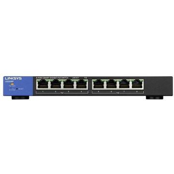 Switch Linksys LGS308P-EU (8x 10/100/1000Mbps)