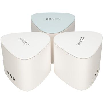 Router wireless EXTRALINK Dynamite MESH Router SET 3 IN 1 AC2100 MIMO HOME WIFI SYSTEM