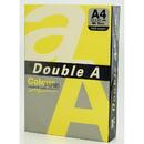 DOUBLE-A Hartie color pentru copiator A4, 80g/mp, 25coli/top, Double A - lemon intens