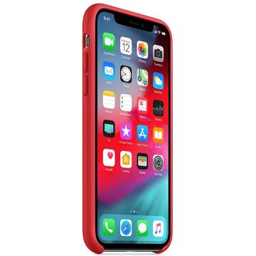 Silicone Case Apple iPhone XS Rosu