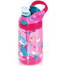 Sticla de apa pentru copii Contigo Gizmo Flip, Cherry Cat, 420ml