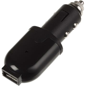 Car Kit (Speakerphone) cu incarcator auto / USB, prindere parasolar auto, Multi-Point