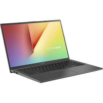 Notebook Asus VivoBook 15 X512FA-EJ1018, Intel Core i5-8265U, 15.6inch, RAM 8GB, SSD 512GB, Intel UHD Graphics 620, No OS, Slate Gray
