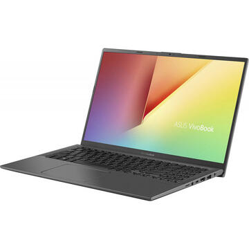 Notebook Asus VivoBook 15 X512FA-EJ1018, Intel Core i5-8265U, 15.6inch, RAM 8GB, SSD 512GB, Intel UHD Graphics 620, No OS, Slate Gray