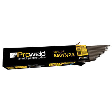 Accesoriu sudura PROWELD 2.5mm E6013 - Pachet 5Kg Electrozi rutilici