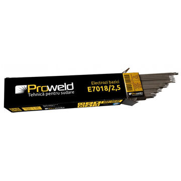 Accesoriu sudura PROWELD 2.5mm E7018 - Pachet 5Kg Electrozi bazici