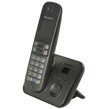 Telefon Phone landline Panasonic KX-TG 6821PDM (gray color)