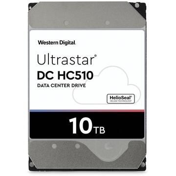 Hard disk Drive server HDD Western Digital Ultrastar DC HC510 (He10) HUH721010AL4200 (10 TB; 3.5 Inch; SAS3)