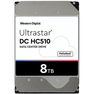 Hard disk Drive server HDD Western Digital Ultrastar DC HC510 (He10) HUH721008AL5204 (8 TB; 3.5 Inch; SAS3)