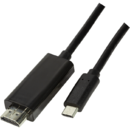 LOGILINK - USB 3.2 Gen 1x1 USB-C™ M to HDMI 2.0 Cable, 3m