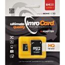 Card memorie Card Set memory IMRO 10/64G UHS-I ADP (64GB; Class 10, Class U1; + adapter)