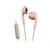 Casti Headphones with microphone JVC HA-F19M-PT (in-ear; YES; pink color