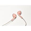 Casti Headphones with microphone JVC HA-F19M-PT (in-ear; YES; pink color