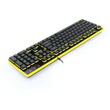 Tastatura Redragon Dyaus 2 neagra iluminare RGB