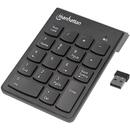 Tastatura Manhattan Wireless numeric keypad 18 keys black