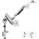 Suport monitor Maclean MC-765 Desk handle for two monitors with spring 13 ''-32'' 9kg
