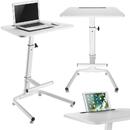 Suport monitor Maclean MC-849 Notebook table height adjustable max. 120cm leg gas spring work
