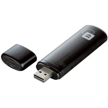 Adaptor wireless Dual Band D-Link DWA-182, USB