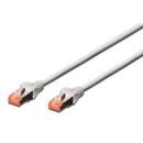 DIGITUS Premium CAT 6 SSTP patch cable, Length 2m, Color grey