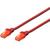 DIGITUS Premium CAT 6 UTP patch cable, Length 5,0m, Color red