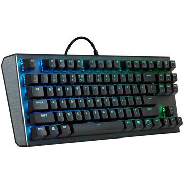 Tastatura TASTATURA mecanica COOLER MASTER "CK530" w/ Gateron Brown, RGB LED 16.7M *tenkeyless* "CK-530-GKGM1-US" (include timbru verde 0.5 lei)
