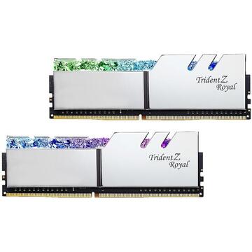 Memorie Memory Set G.SKILL TridentZ Royal RGB F4-3600C16D-16GTRSC (DDR4 DIMM; 2 x 8 GB; 3600 MHz; 16)