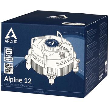 Cooling for processors Arctic Cooling Alpine 12 ACALP00027A (LGA 1150, LGA 1151, LGA 1155, LGA 1156)