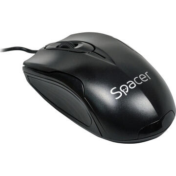 Mouse Spacer SPMO-M11, USB, Black