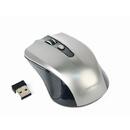 Mouse Gembird MUSW-4B-04-BG, USB Wireless, Black-Grey