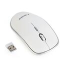 Mouse Gembird MUSW-4B-01-W, USB wireless, White