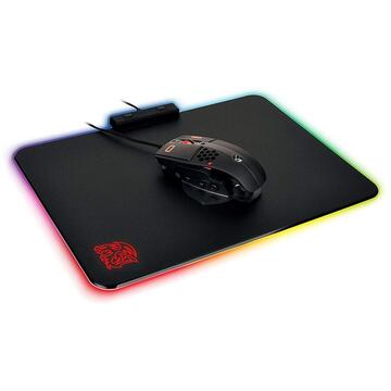 Mousepad Thermaltake Tt eSPORTS Draconem RGB Touch, Black