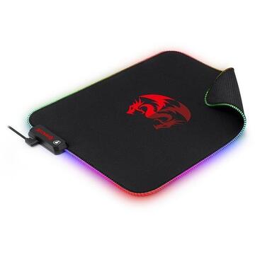 Mousepad Redragon Gaming Pluto Negru Iluminare RGB