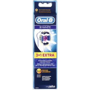 Attachment for toothbrush Braun EB18-3+1 3D white (4 tips)