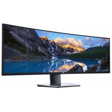 Monitor LED Dell 210-ARGK (49"; IPS; 5120x1440; DisplayPort, HDMI; black color)