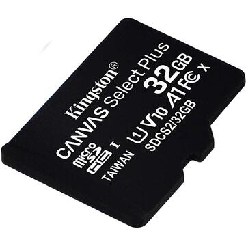 Card memorie Kingston Canvas Select Plus SDCS2/32GBSP (32GB; Class 10, Class A1; Memory card)