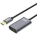 Unitek Cablu extensie activÄ USB 2.0., 5m,  Alu., Y-271