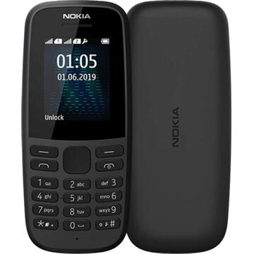 Telefon mobil Nokia 105 (2019) Dual SIM Black