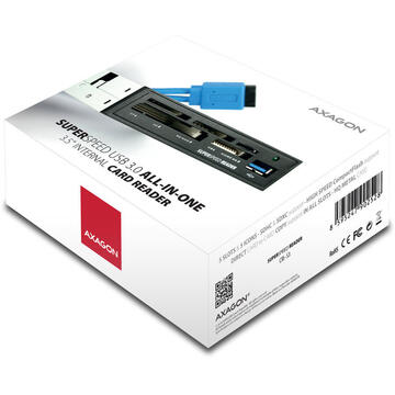 Card reader AXAGON Internal 3.5 Inch USB 3.0 5-slot  ALL-IN-ONE