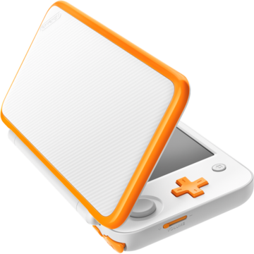Consola Nintendo 2DS XL white orange