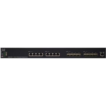 Switch Cisco SX550X-16FT 16-Port 10G Stackable Managed Switch