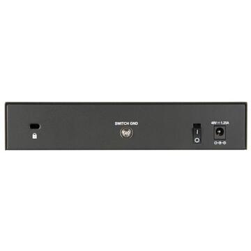 Switch D-Link DGS-1100-08P EasySmart 8-Port Gigabit PoE