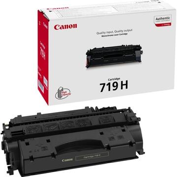 Toner laser Canon 719H - Negru, 6400 pagini