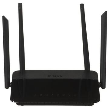 Router wireless D-Link ROUTER AC1200, DUAL-B ,USB, CLD BK