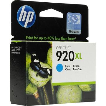 Toner HP 920XL ( CD972AE ) - 700 pagini, Cyan