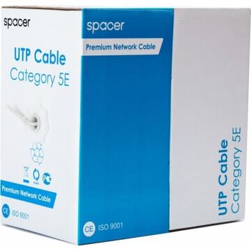Cablu UTP SPACER, cat 5E, Cupru-Aluminu, rola 305m, "RCAT5ECCA"
