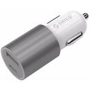 Orico UCF-2U USB Type C Car Charger Silver