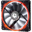 ID-Cooling CF-14025-R Concentric Circular Red LED fan