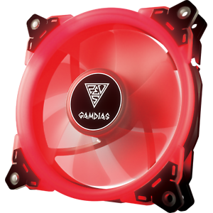Gamdias Aeolus E1 1201 Red LED Fan