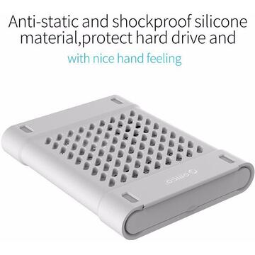 Orico PHS-25 2.5" HDD Silicone Protection Box Gray