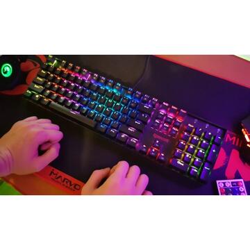 Tastatura Redragon Mitra mecanica RGB